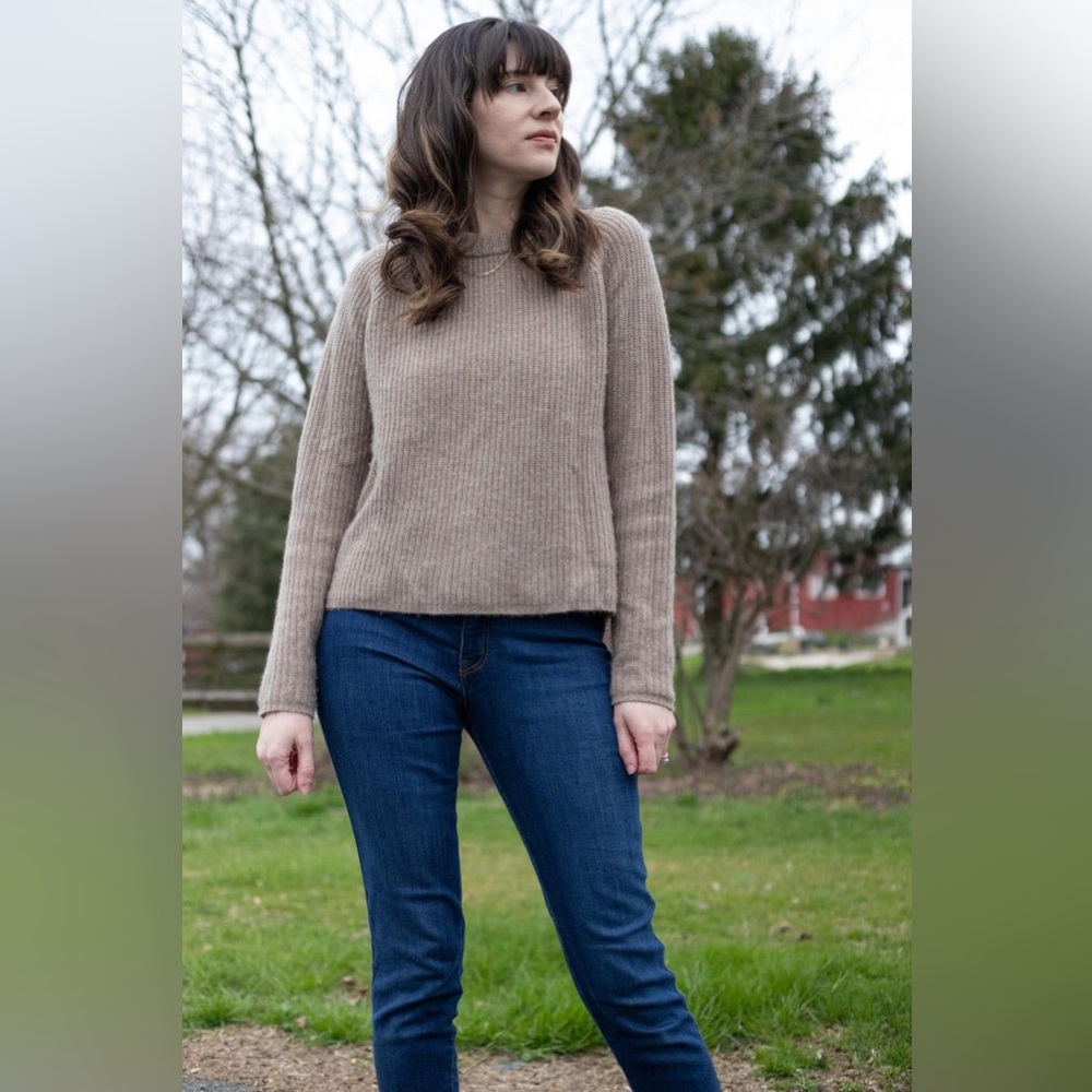 Jenni Kayne Cashmere Fisherman Sweater - Picture 3 of 8